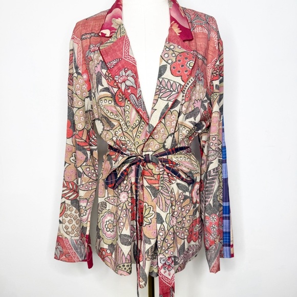PIERRE-LOIUS MASCIA Belted Kimono Cardigan Size Large / XL - Picture 1 of 10